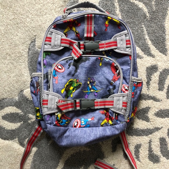 pottery barn kids marvel backpack